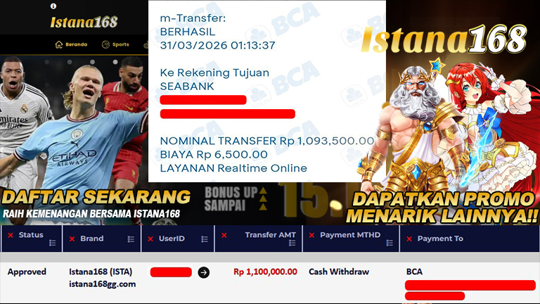 Mohon untuk selalu menghubungi Istana168 melalui kontak resmi berikut: - Whatsapp : +6281240006168 - Telegram : istana168 - LINE : istana168 - Facebook : istana168terpercaya